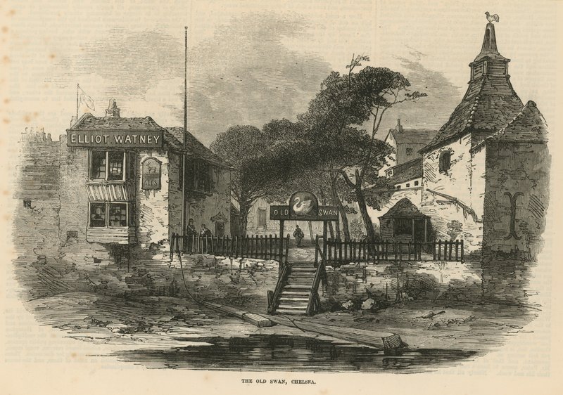 The Old Swan pub i Chelsea af English School