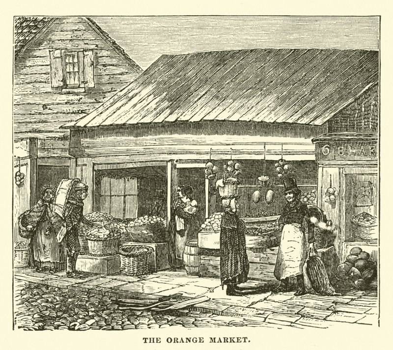 Orangemarkedet af English School