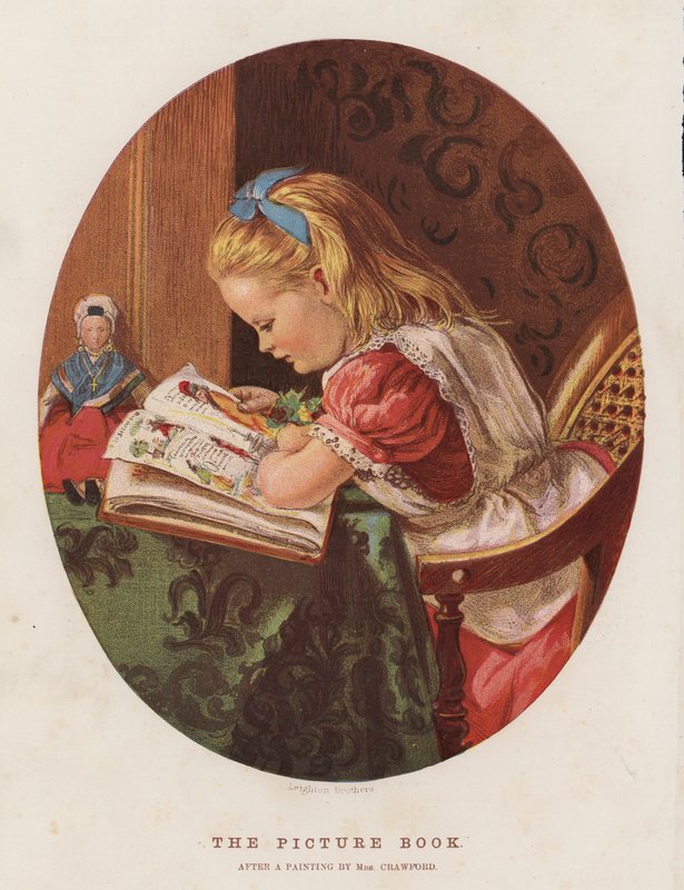 Billedbogen (farvelitografi) af English School