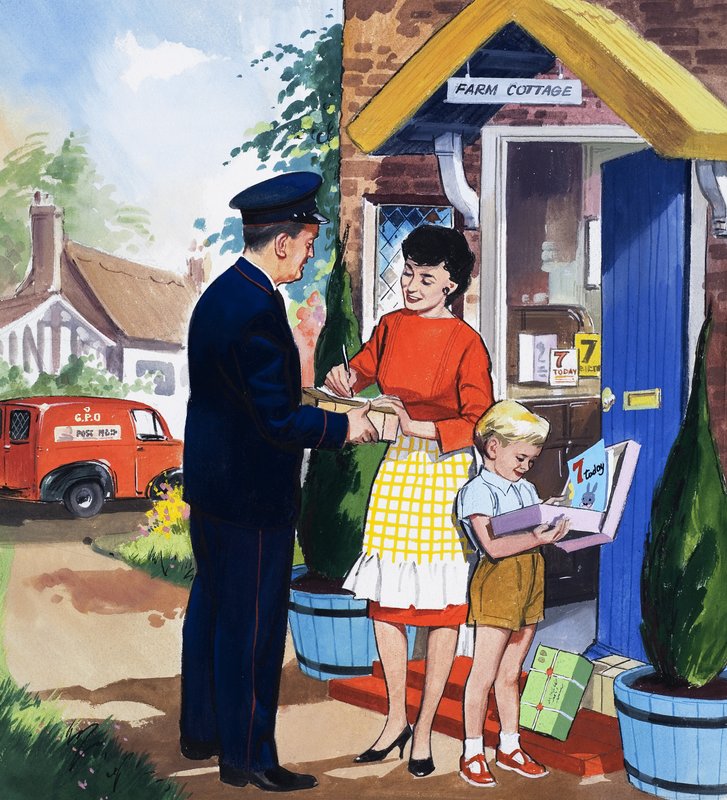 Postmanden af English School