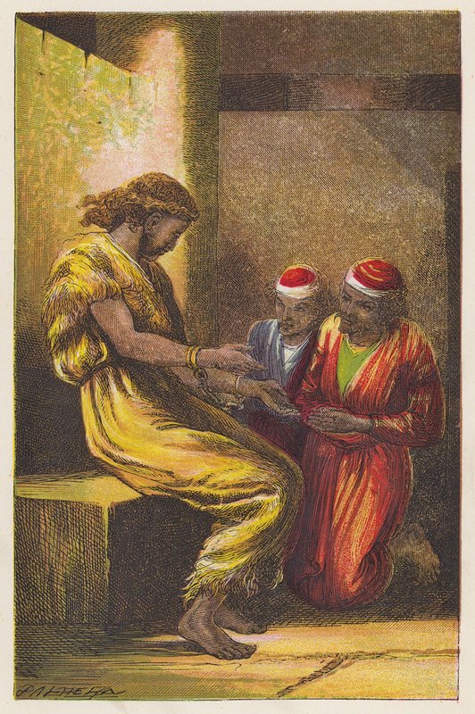 The Prisoner (farvelitografi) af English School