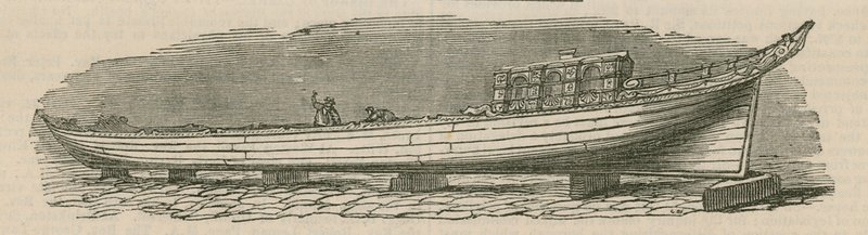 The Queens Barge af English School