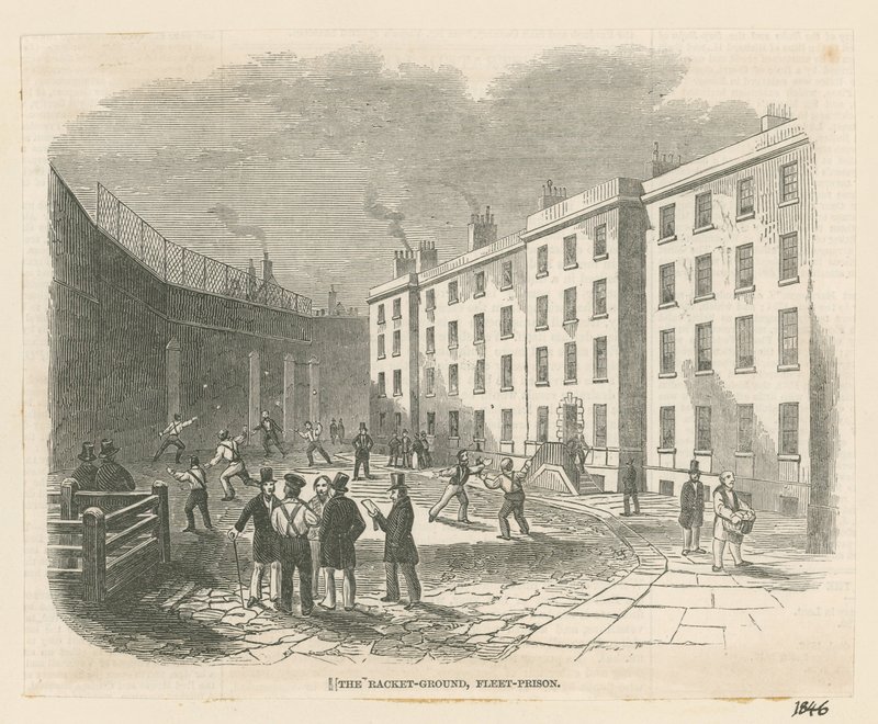The Racket Ground, Fleet Prison af English School