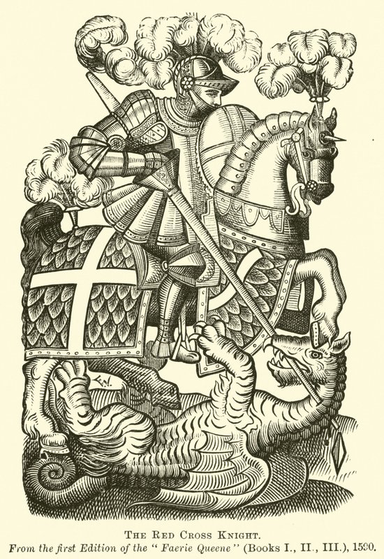 The Red Cross Knight  af English School