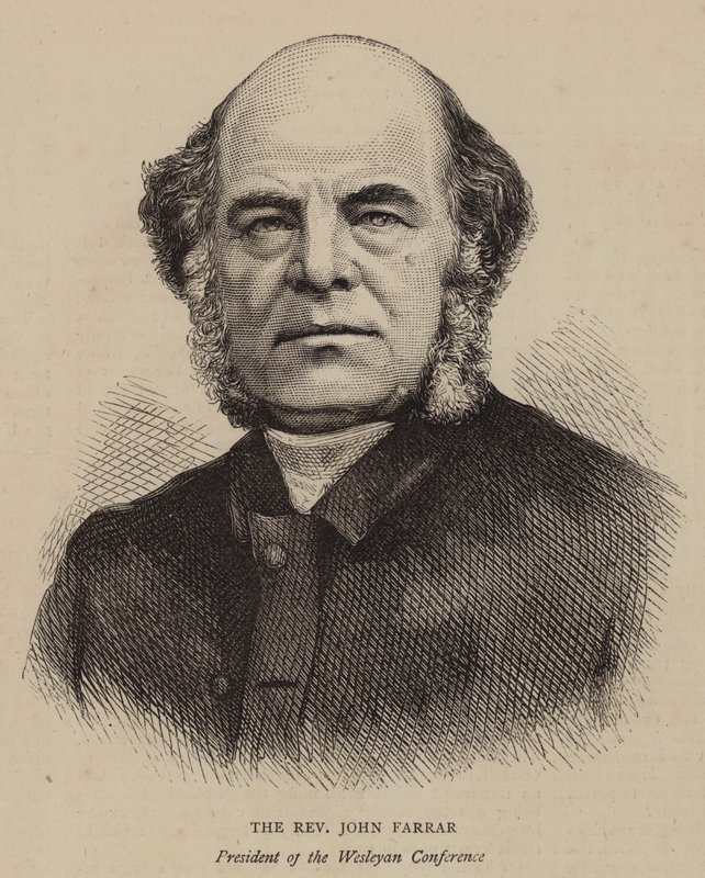 Pastor John Farrar (gravering) af English School