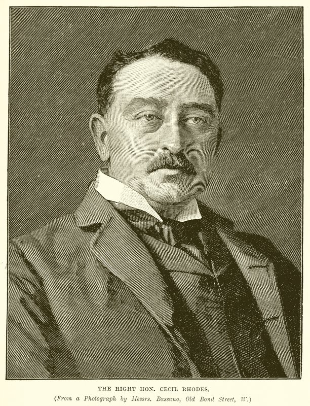 Den højre Hon. Cecil Rhodes af English School