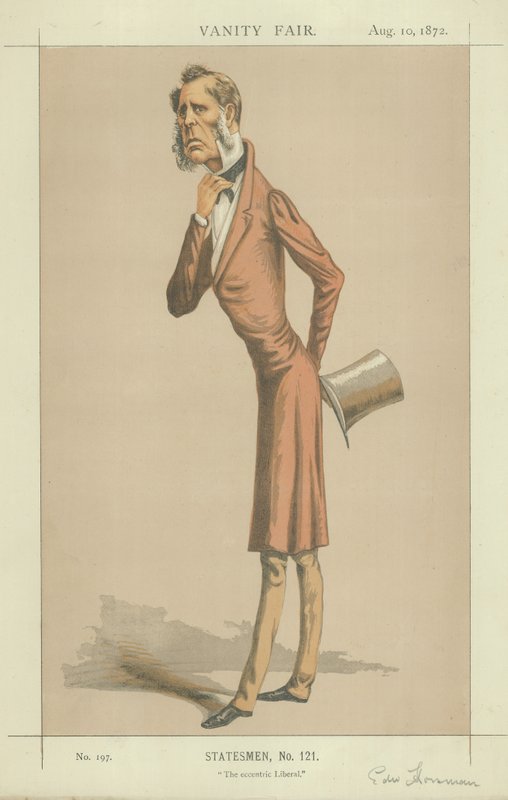 The Right Hon Edward Horsman af English School