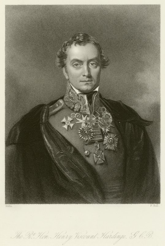 Højre ærede Henry Hardinge af English School