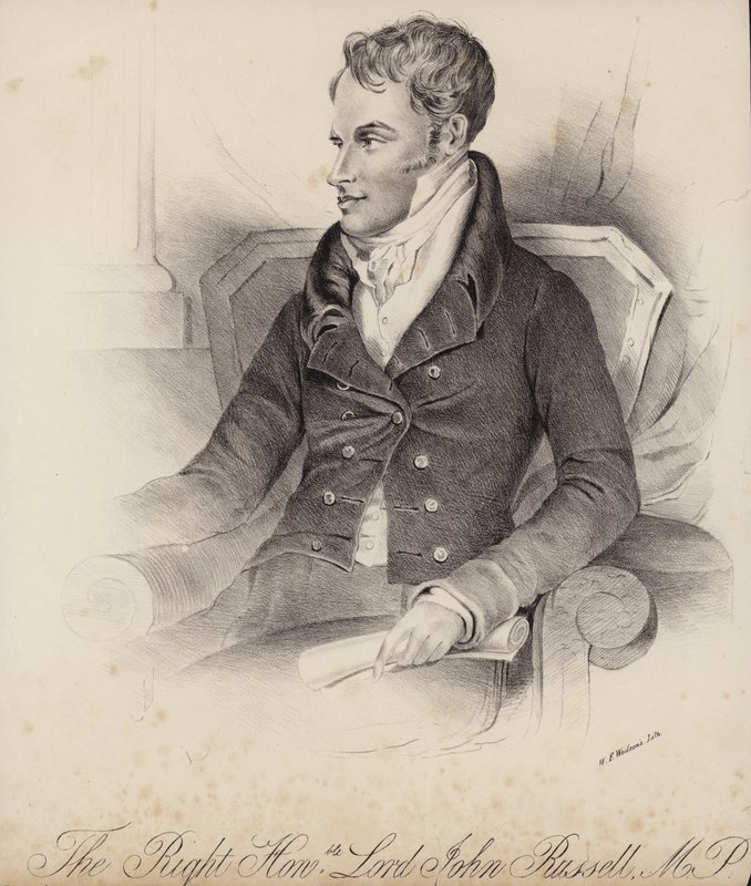 Den ærede Lord John Russell af English School