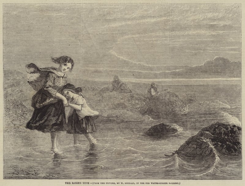 The Rising Tide (gravering) af English School