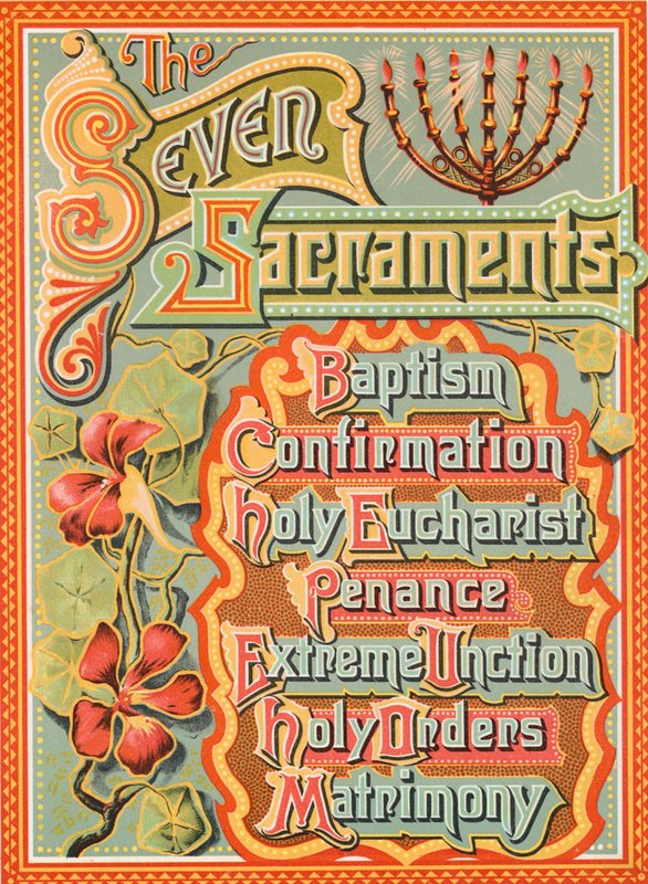 De syv sakramenter af English School