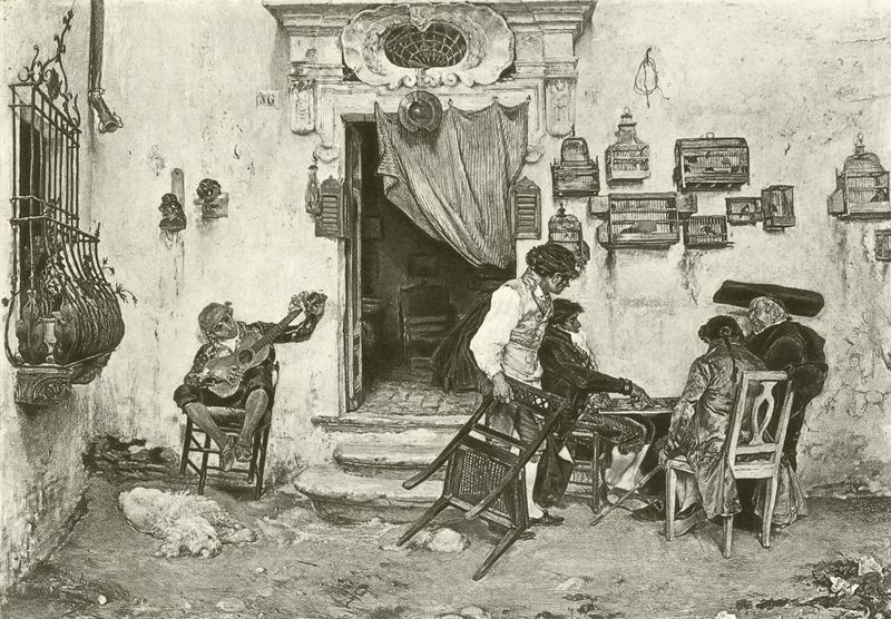 The Shop of Figaro (dybtryk) af English School