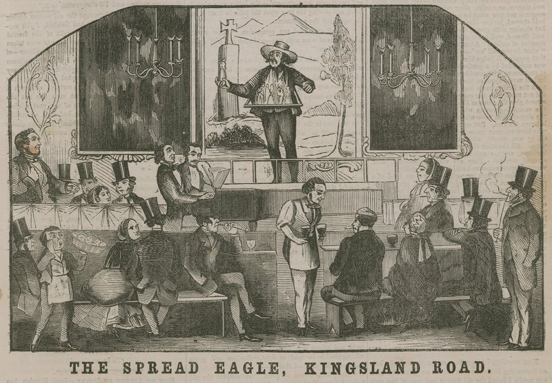 The Spread Eagle, Kingsland Road, London af English School