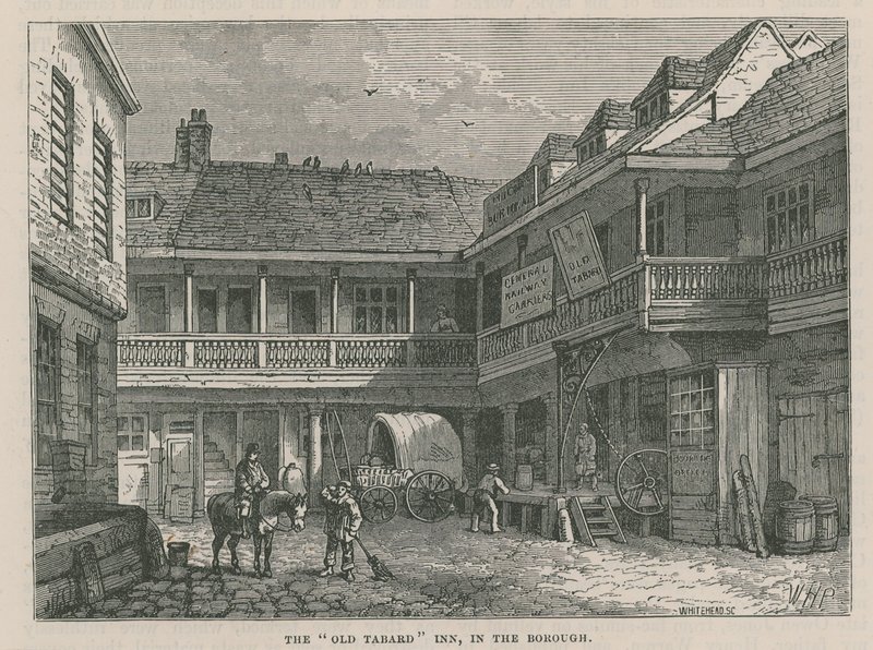 Tabard Inn, Southwark af English School