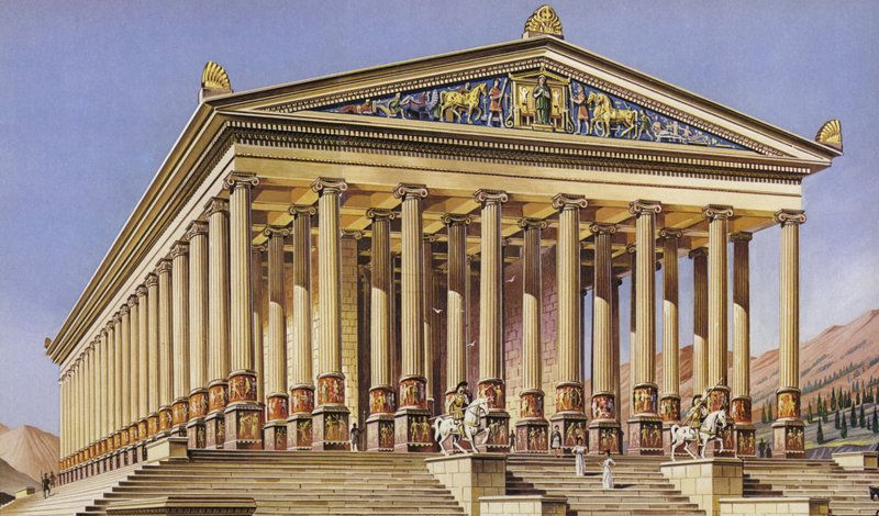 Artemis-templet af English School