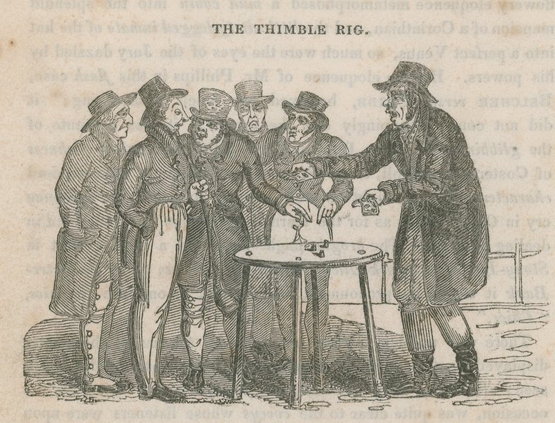 Thimble Rig af English School