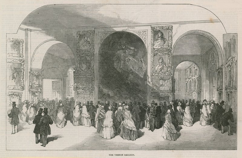 Vernon Gallery i South Kensington af English School