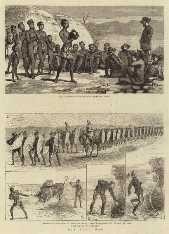 Zulukrigen (gravering) af English School