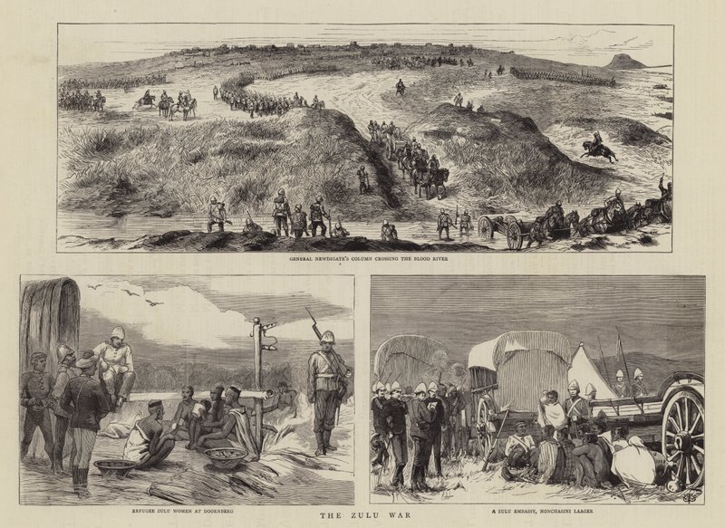 Zulukrigen (gravering) af English School