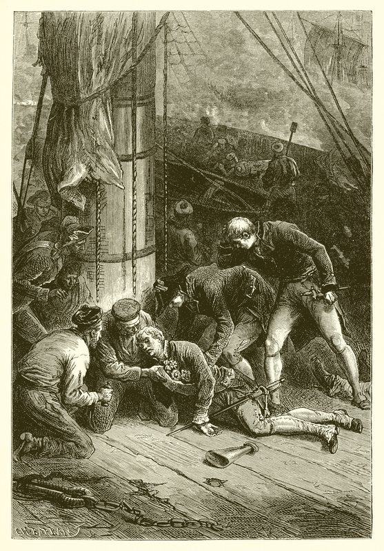Nelsons død af English School