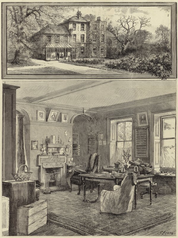 Afdøde Charles Darwins hjem af English School