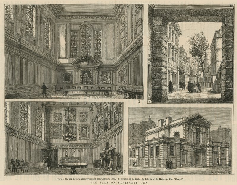 Salget af Serjeants Inn af English School