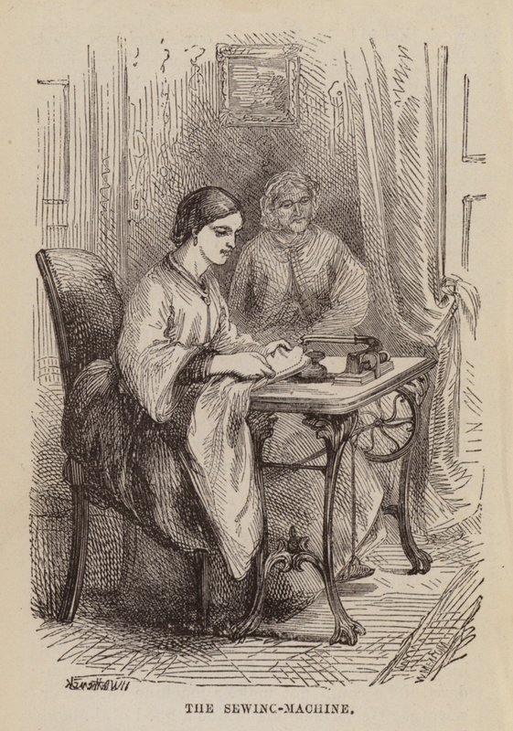 Symaskinen (gravering) af English School