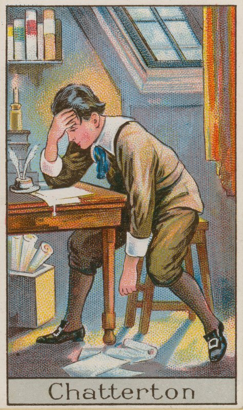 Thomas Chatterton af English School