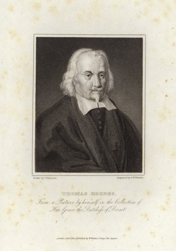 Thomas Hobbes af English School