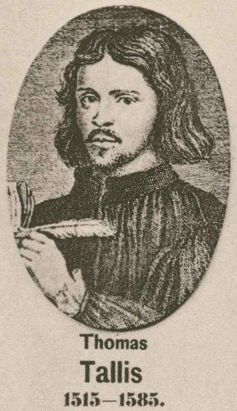 Thomas Tallis (gravering) af English School
