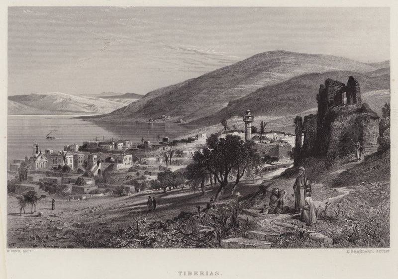 Tiberias (gravering) af English School