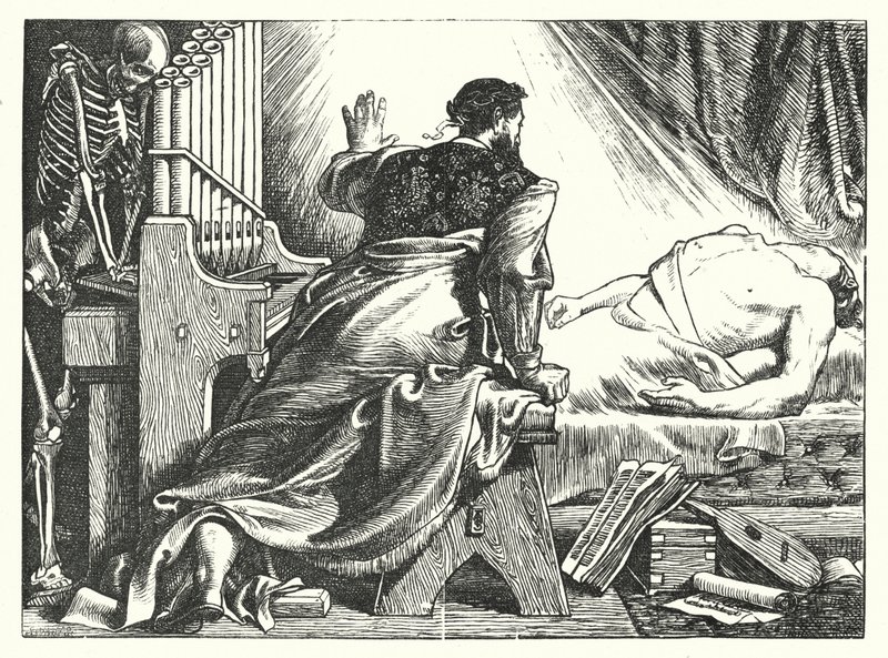 Tintoretto (gravering) af English School