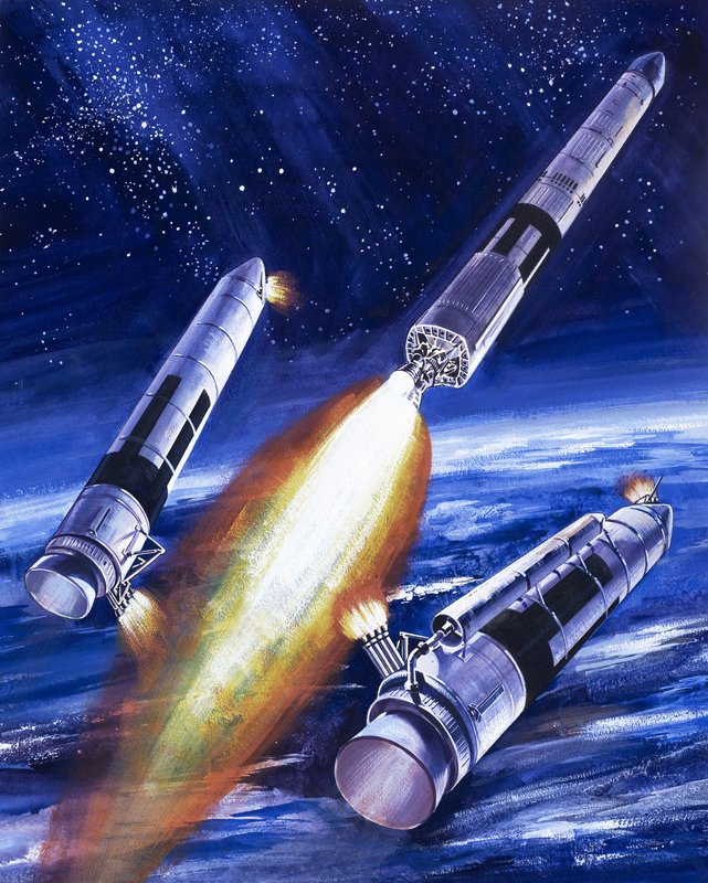 Titan IIIC raket booster af English School