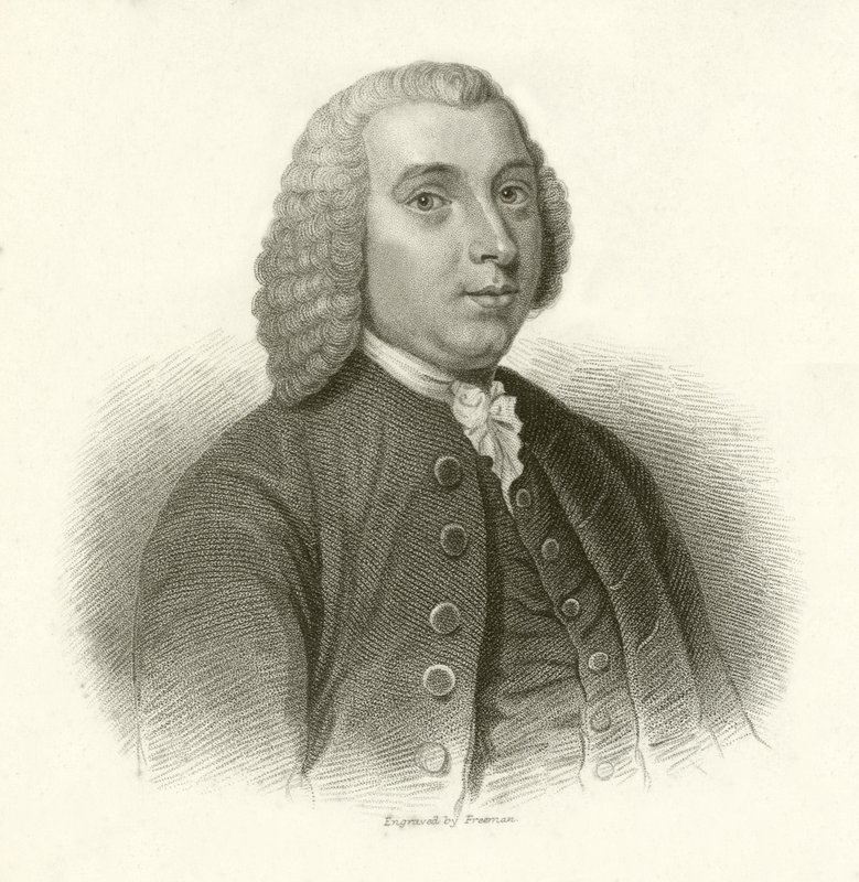 Tobias Smollett af English School