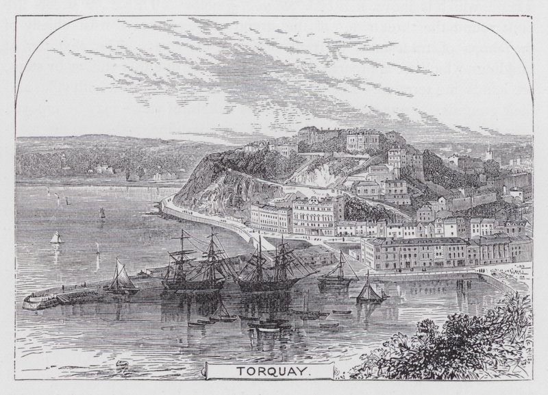 Torquay (gravering) af English School