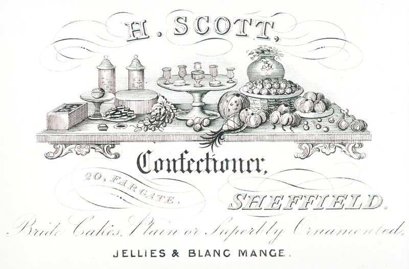 Handelskort, H Scott af English School