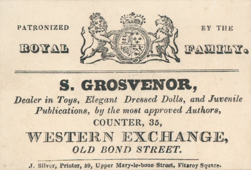 Handelskort, S Grosvenor af English School