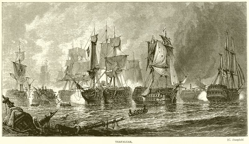 Trafalgar af English School