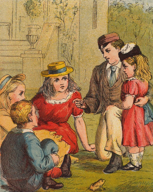 Onkel Charlie (farvelitografi) af English School