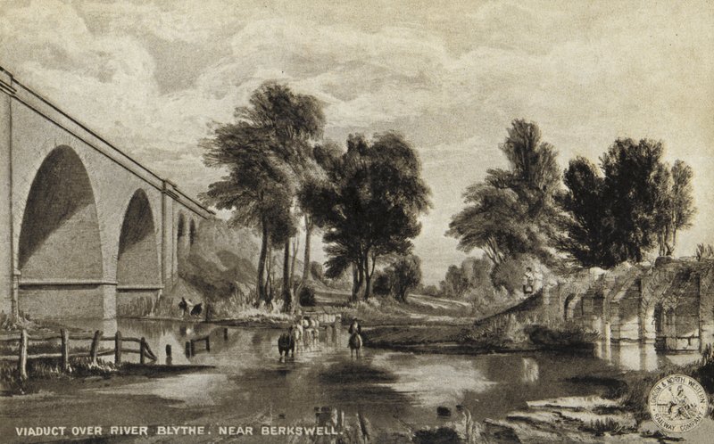 Viadukt over floden Blythe, nær Berkswell af English School