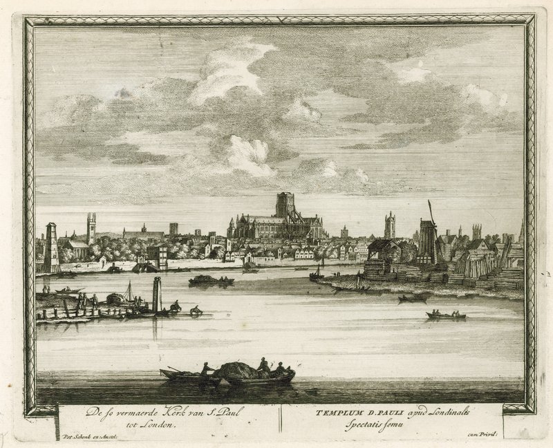 Udsigt over London af English School