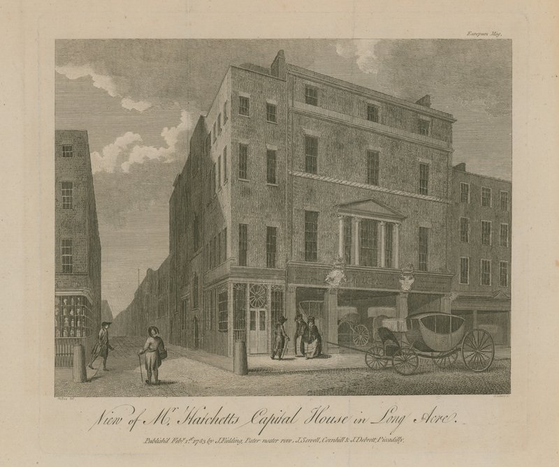 Udsigt over Mr Hatchetts Capital House af English School