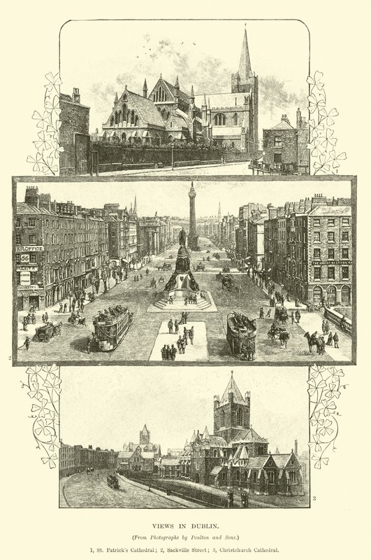 Udsigt i Dublin af English School