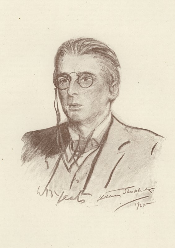 W B Yeats, irsk digter af English School