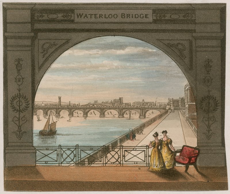 Waterloo Bridge, London af English School