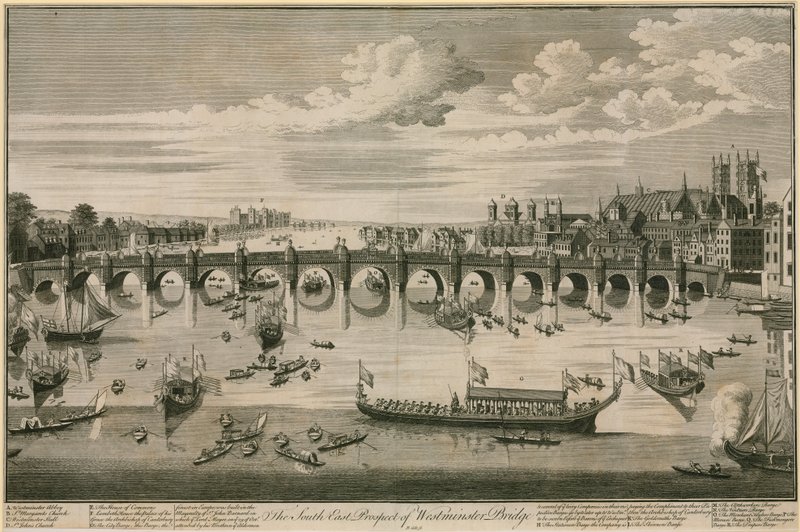 Westminster Bridge af English School
