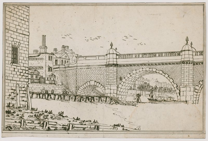 Westminster Bridge af English School