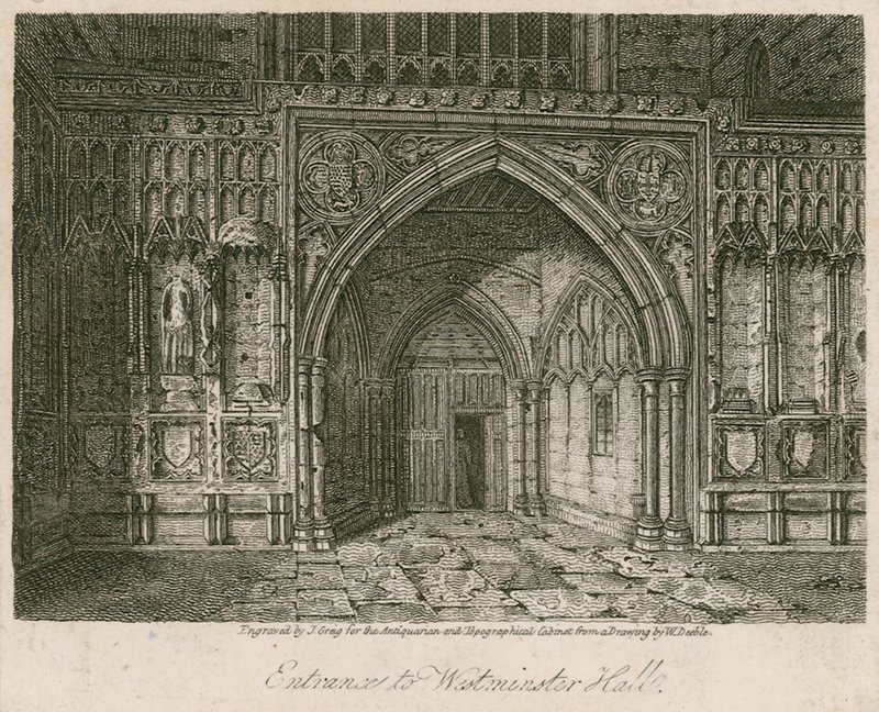 Westminster Hall af English School