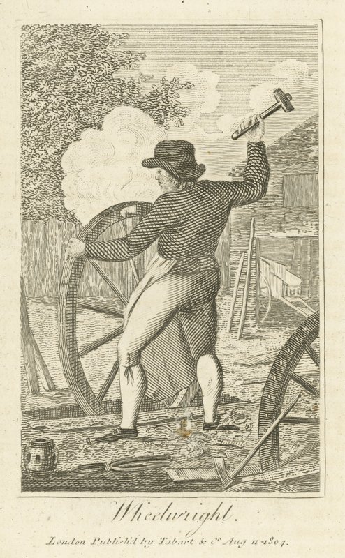 Wheelwright (gravering) af English School