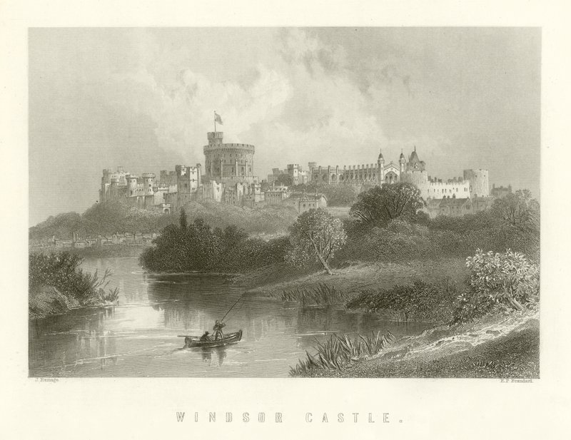 Windsor Castle af English School